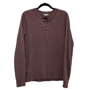 J. Crew waffle henley shirt